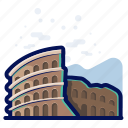 colosseum, landmarks, monument, world