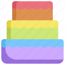 cake, homosexual, lgbt, marriage, pride, wedding