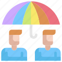 homosexual, lgbt, pride, protect, umbrella