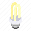 bulb, electric, energy, idea, isometric, power, technology