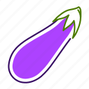 eggplant, food, vegetable