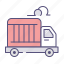 delivery, package, shipping, truck 