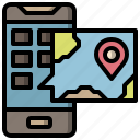 gps, location, map, mobile, phone, pin