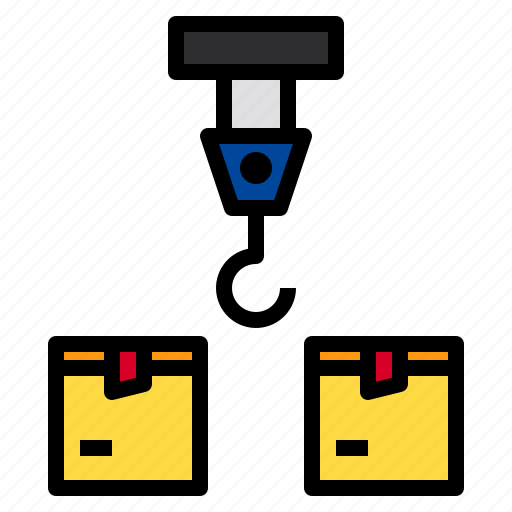 Cargo, container, crane, delivery, logistics icon - Download on Iconfinder