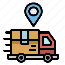 delivery, shipping, transportation, truck, vehicle