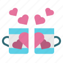 love, mug, heart, coffee, cup, drink, beverage