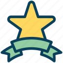 loyalty, star, ribbon, award, achievement, ranking