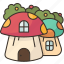 home, mushroom, fantasy, fairy, tale 