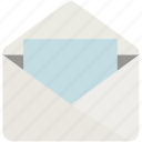 envelope, letter, mail, open, email, message, inbox