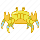 animal, crab, crustacean, marine, sea, seafood