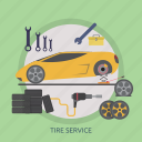 mechanic, repair, safety, service, tire, tire service, vehicle