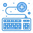 attach, keyboard, medical, online, service