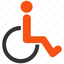 wheelchair, disabled, handicap, invalid, damaged, disable, patient