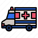 medicine, ambulance, hospital, emergency, vehicle