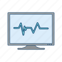 ecg, heart beat, pulse rate