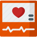 electrocardiogram, eco, health, heart, rate, sign