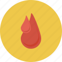 blood, drop, liquid icon