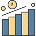 bar, chart, graph, medical service