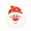 avatar, christmas, happy, head, new, santa, year