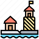 building, eel, ha, landmark, lighthouse, park