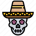 cap, death, hat, mexico, skull