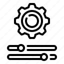 configuration, gear, options, preferences, setting, settings