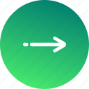 arrow, direction, navigation, nest step, next, right, step