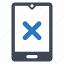 mobile, phone, close, cancel