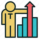 bar, chart, finanace, moeny, personal, raise