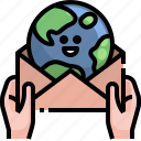 email, earth, globe, worldwide, communications, letter