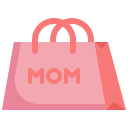 shopping, bag, mom, mothers, day, gift