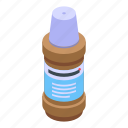 travel, mouthwash, isometric