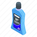 morning, mouthwash, isometric