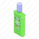 herbal, mouthwash, isometric