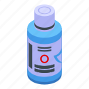 care, mouthwash, isometric