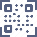 code, qr, qr code, scan, scanner icon