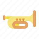 concert, instrument, music, orchestra, trumpet