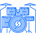 band, drum, instrument, kit, music, song