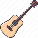 acoustic, band, guitar, instrument, music, song