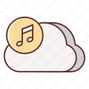 audio, cloud, music, sound