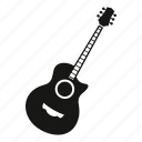 equipment, guitar, instrument, music, musical, neck, string