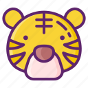 tiger, zoology, animal, mammal