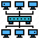 connection, hub, router, signal, wifi