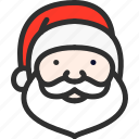 christmas, claus, hat, new, santa, xmas, year