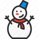 christmas, new, snow, snowman, xmas, year