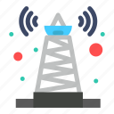 satellite, signal, technology, tower