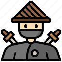 avatar, ninja, people, profile, social, user