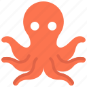 octopus, sealife, mammal, ocean, creature