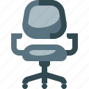 chair, furniture, seat, office