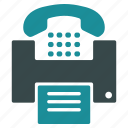 fax, communication, copy, phone, print, telephone, connection